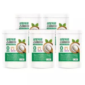 설탕제로 에리스리톨 눈꽃 스테비아 1kg 5개