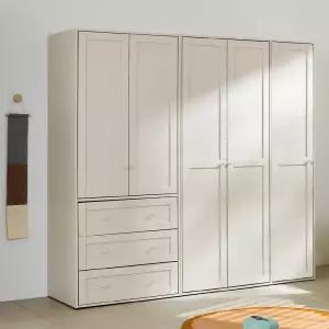 한샘 샘키즈 보나 프레임 키큰옷장세트1200 서랍형+행거형