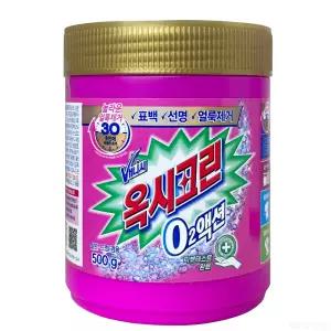 옥시레킷벤키저 옥시크린 오투액션 분말 표백제 500g 1개