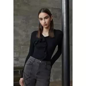 [에고이스트](25가을) 러플 디테일 풀오버 (ER3KL860)[35547730]