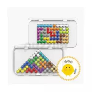 퍼즐리아 점보구슬퍼즐 3종 모음전 유아용 삼각구슬퍼즐 사각구슬퍼즐 노인용퍼즐 대형구슬퍼즐 학교용