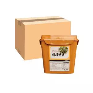 순창 아주존 된장 6.5kg 한박스 (2개입) 업소용 대용량