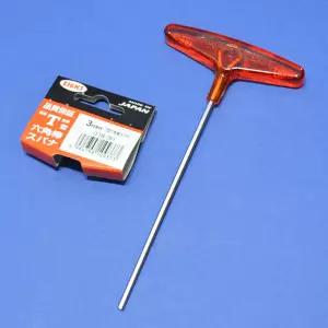 에이트 T렌치 2.5mm 2110295 육각렌치T형 하드크롬도금 균일한 토크강도 전달