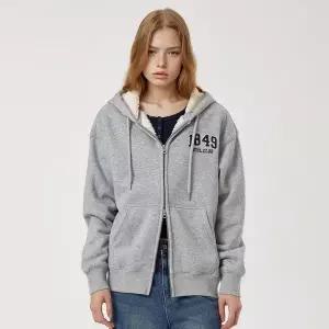 [후아유](대전신세계)Campus Boa Fur Hood Zip-up WHMZF4V22U