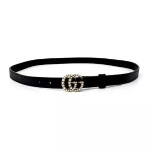 [구구스]중고명품 구찌 진주 장식 마몽 벨트 (476342) (NO 10303420)