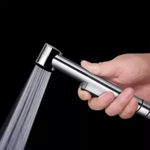 욕실 스프레이건 호스 세트 (거치대포함) (1.5m)/다용도실/청소건/헤드/분사형/청소기/화장실/분사기/