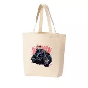 에코백 다양한 사이즈 바이크 오토바이 악당토끼 (WFILOQB)