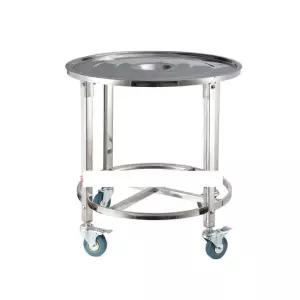 국통 회전 받침대 육수통 급식실 스텐 원형 거치대