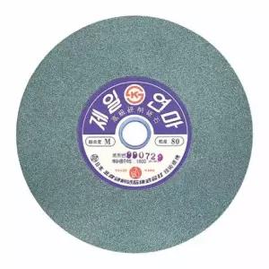 제일연마 연마석 GC석 150x25Tx15.8mm 80방 (1장)