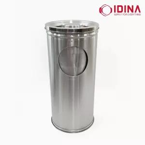 스텐 재떨이 휴지통피시방 다목적 쓰레기통 청소용품 담배