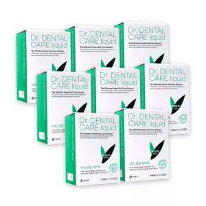 닥터덴탈케어 리퀴드 휴대용 가글 입냄새 구취 제거 일회용 구강청결제 개별스틱포장 8세트