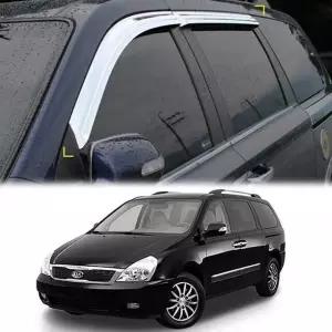 그랜드카니발 윈도우바이저 크롬 썬바이저 창문몰딩