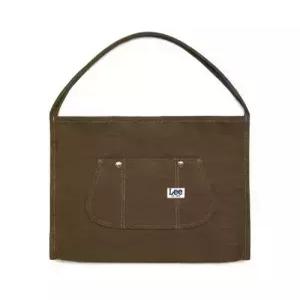 리 빅 포켓 에코백 브라운