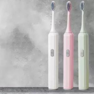 초미세 전동칫솔 칫솔모 3개 세트 무선 자동 스마트 미세모 진동칫솔 R808-O