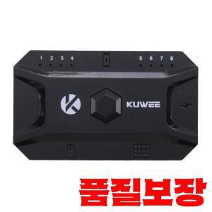 블루투스 허브 USB 5.0 변환기 유선 키보드 및 마우스-무선 어댑터 태블릿 노트북 모바일용 지지대 8 개 장