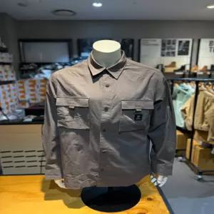 [팀버랜드] 팀버랜드 A68WU BK0 투 포켓 코튼 오버 셔츠 브라운