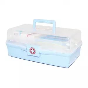 스마트 가정용 구급약상자 구급함 2호(미용세트)/구급약통/약보관상자/약품함/휴대용약케이스/가정용약통