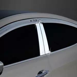 아반떼MD B필라몰딩 4P 인테리어 튜닝 커버 파츠 키트차량용품 익스이러 부착식 외장 보호 크롬 자동차