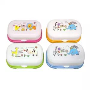 -T 각 빨랫 캐릭터 받침대 빨래비누 케이스