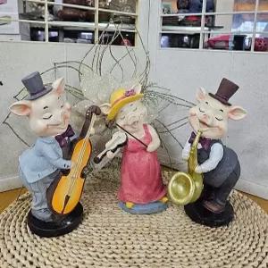 돼지가족 악기 3중주