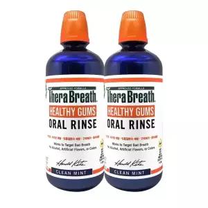 테라브레스 오랄린스 클린민트 1L x 2개 구성 / 대용량 구강청결제