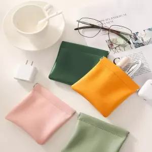 [라일리] Rly 4컬러 소지품수납 여닫이 미니파우치 멀티 여행파우치