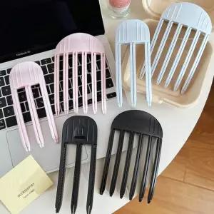 뿌리볼륨 정수리 헤어클립 2P세트 집게핀 앞머리 고정 볼륨업 헤어핀