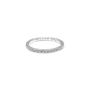 [디네치] Singgle Row Full Circle Band Ring, 1.6mm/18k white gold (싱글 로우 서클 밴드 링)