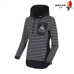 [마코] 여성스트라이프후드티셔츠_MNW1TH22