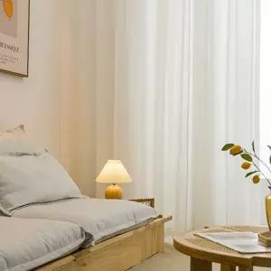 나비 주름 커튼 하늘하늘 드레스 레이어드 차르르 쉬폰 커튼 반투명 거실 침실 창문