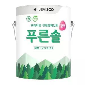 강남제비스코 건축용 수성페인트 푸른솔 광택/내부 백색(유광) 3.8L