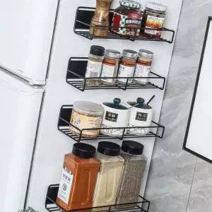 자석 선반 벽부착 양념통 냉장고 정리대 주방 수납