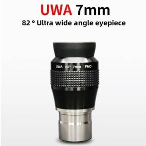 망원경 고성능 쌍안경 휴대용 렌즈 야간 잠만경 천체 SKY ROVER UWA 7mm 초광각 접안렌즈 망원경 1.25인치