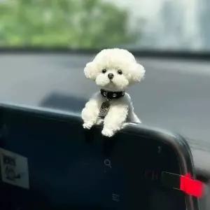 강아지 인형 모니터 메인보드 미니 푸들 액세서리 애견모드