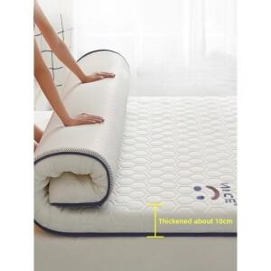 두꺼운 라텍스 매트리스, 부드러운 쿠션, 임대 전용 무접이식 침대, 매트리스, 스펀지 패드