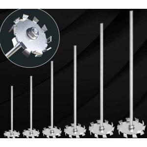 스텐 교반기날개 믹서날 교반기날 믹서기 혼합 믹서기날 시멘트 400 믹서 부품 구멍8