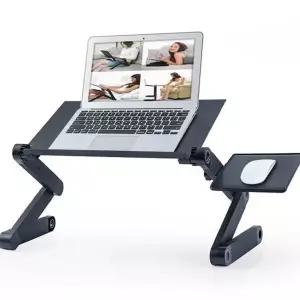 높이 조절 노트북 스탠드 알루미늄 접이식 랩탑 노트북 거치대 침대 컴퓨터 마우스 태블릿 이동식 독서대