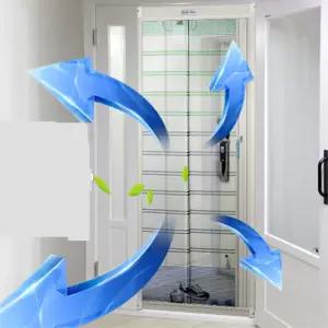 주문제작 롤방충망 자동 방충문 벌레차단 현관 창고 미세블랙 업소 출입문 입구 펜트리