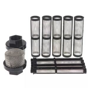 1세트 246384 287032 에어리스 스프레이 필터 스크린 키트 엘리먼트 그라코 390 395 490 495 595 695 교체