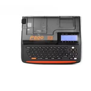 튜브 넘버링기 라벨프린터 와이어 p800 전선 라벨기 마킹 인쇄 마킹기 열수축 케이블