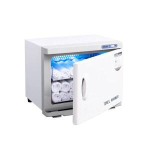 미용 피부 에스테틱 손수건 온장고 단일도어 수건 스팀 소독기 미니 Glass 업소용