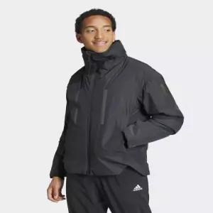 adidas 마이쉘터 프리마로프트 라이트 봄버 재킷 - 블랙 IS9051