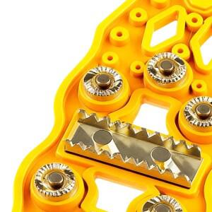 자동차 타이어용 스노우 체인 스파이크 클리츠 미끄럼 방지 조용한 헤비 듀티 타이어 체인 픽업 트럭용 겨