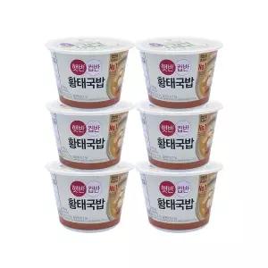 CJ 컵밥 컵반 황태국밥 170g x 6개 외 20종