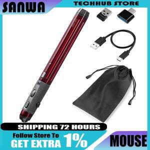 일본 SANWA 무선 블루투스 마우스 3 모드 컴퓨터 휴대용 손 충전 방지 typec 펜 유형 크리 에이 티브 홈 오