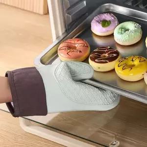 내열 주방 오븐 장갑 열차단 실리콘 오븐 장갑 에어프라이어 베이킹