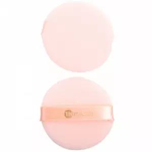 set 원형 후로킹 화장분첩 분첩2P 55mm 12개 파우더퍼프 팩트퍼프