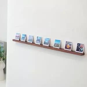 선반 다용도 무지주 인테리어 벽걸이 선반 800 주방 원목 화장대 화장실 틈새 욕실 액자 사진 침대
