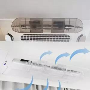 천장형 에어컨 가림막 냉난방기 찬바람막 벽걸이형 시스템 에어컨 바람막이 실내기 투명 방지 직풍