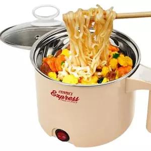 전기 라면 포트 휴대용 1인용 스테인리스 라면 전기 냄비 멀티포트 간편 자취용 캠핑용 조리 소형